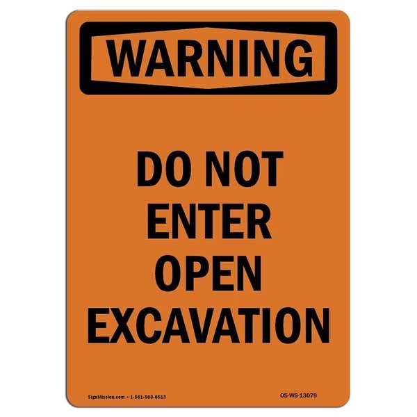 OSHA Warning Sign, 10
